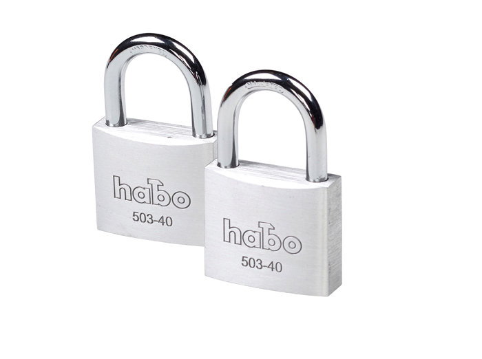 Hänglås 40 mm Habo 2-pack